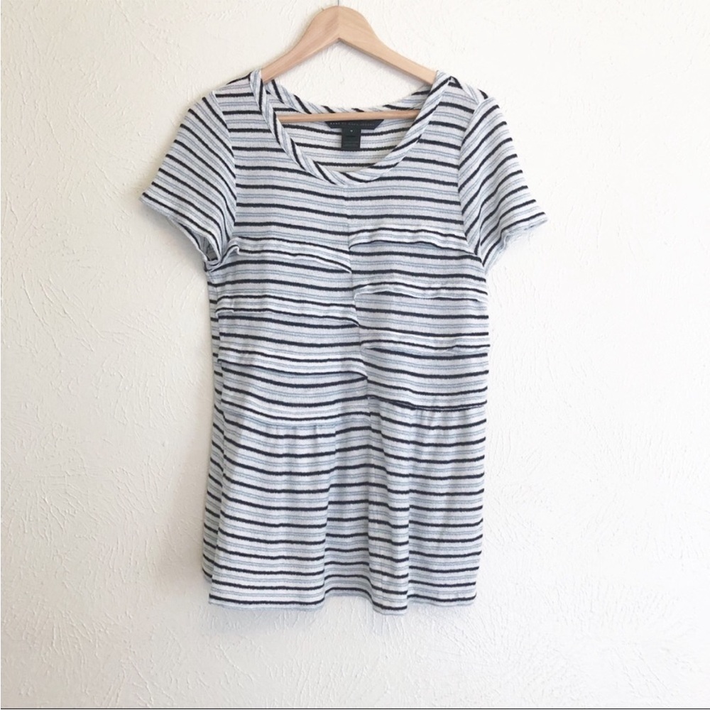 Marc by Marc Jacobs Striped Knit T Shirt Top